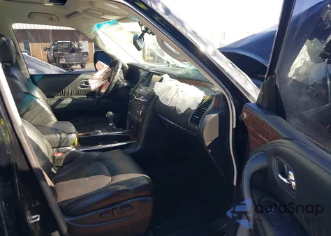 2017 Nissan Armada Platinum from USA, damaged, VIN JN8AY2ND7H9007348